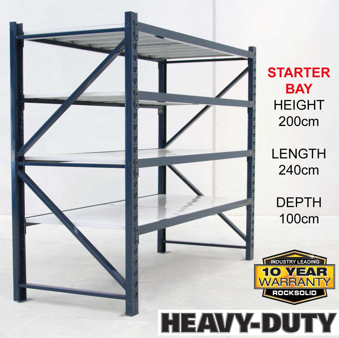 Garage Warehouse Shelving - STARTER BAY