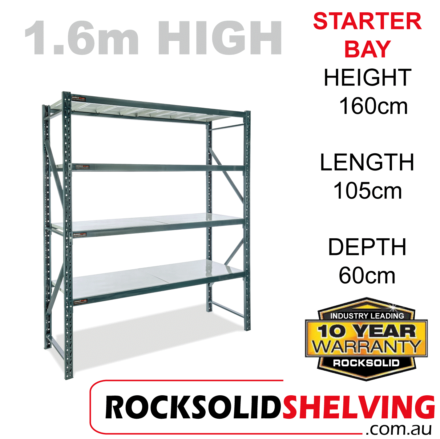 Garage Warehouse Shelving - STARTER BAY