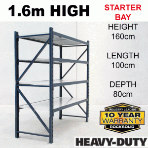 Heavy Duty 1.6mH x 1mL x 0.8m Depth STARTER BAY