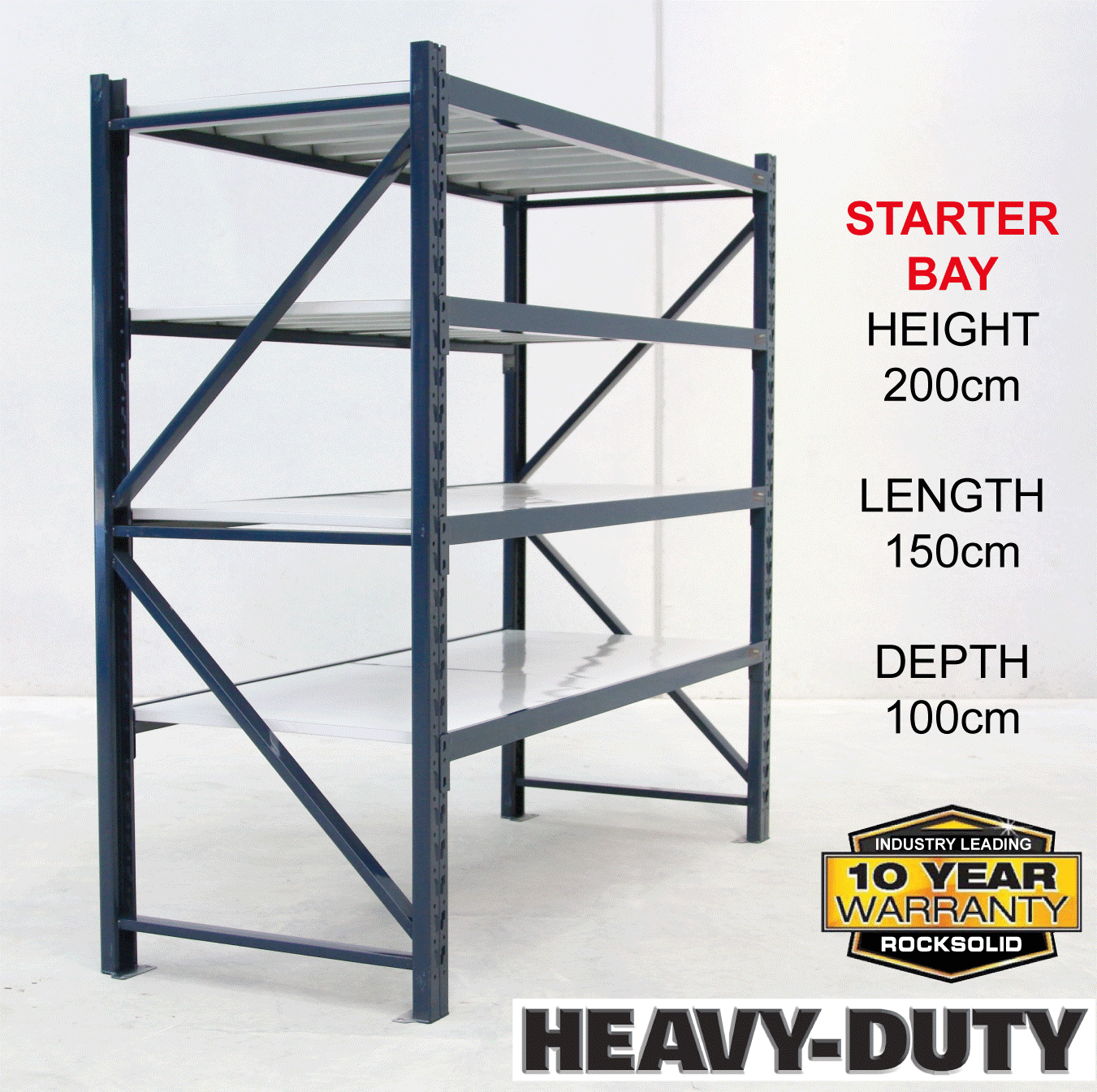 Garage Warehouse Shelving - STARTER BAY